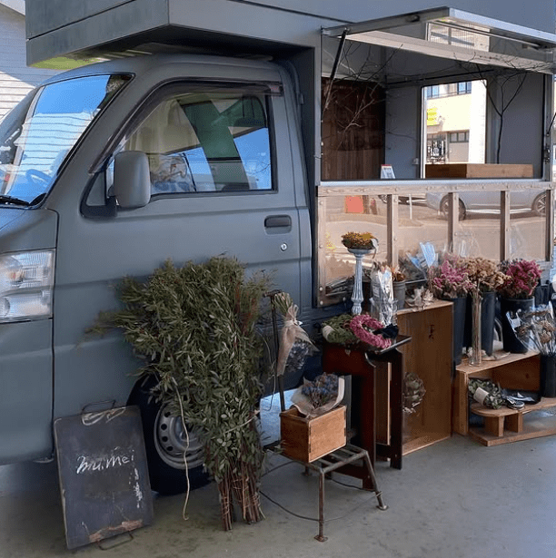 高原の移動販売車